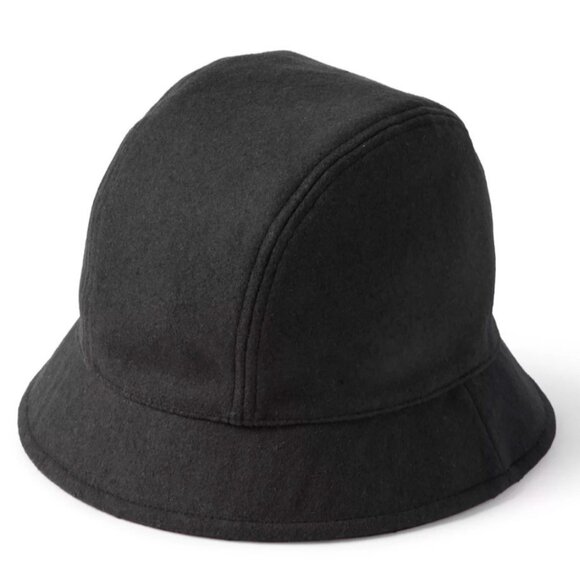 Lands End Womens Cloche Winter Hat Sz S-M CashTouch 20s Style Bucket Warm Lining - Picture 1 of 10